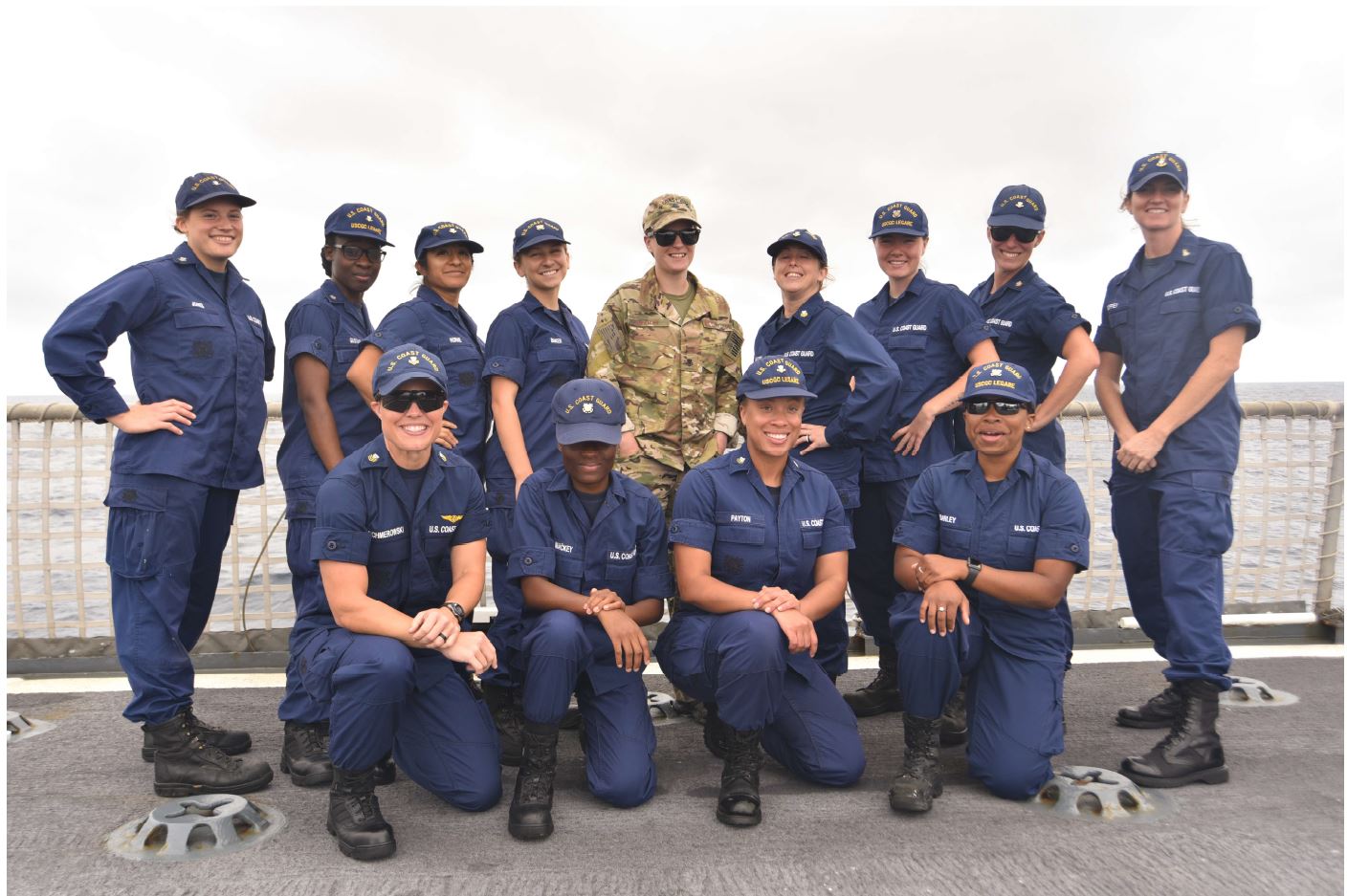 Participants from CGC Legare's first Women's Focus Group. Photo by EM3 Hammack