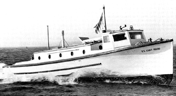 4.	Built for fast inshore patrols, the Coast Guard built 550 38-foot picket boats that could reach speeds of up to 24 knots. (U.S. Coast Guard)