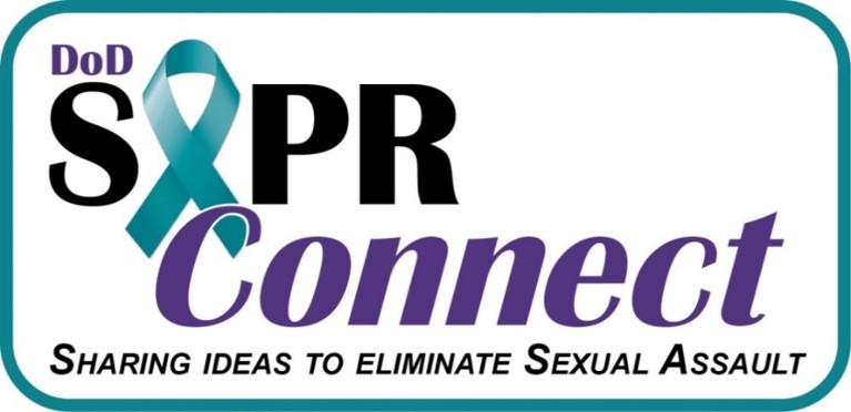 DoD SAPR Connect. Sharing ideas to eliminate sexual assault.