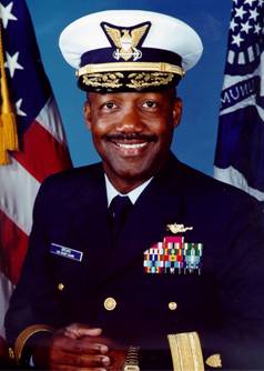 13.	Rear Admiral Erroll Brown was the first minority flag officer in the history of the Coast Guard. He graduated from the Coast Guard Academy in 1972 and received his first star in 1998. (U.S. Coast Guard)