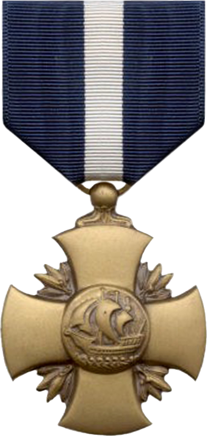 Image of the Navy Cross Medal. (Courtesy of Wikipedia)