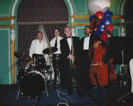 Tony Agresta continued to perform with big bands and celebrities after his time serving in the U.S. Coast Guard. Photo courtesy of the Agresta family.
