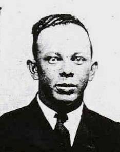 Early photo of Clarence Lorenzo Samuels in civilian dress. (U.S. Coast Guard Collection)