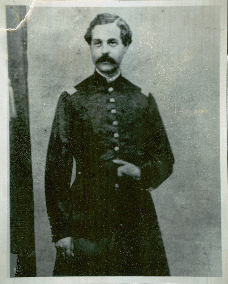 Rare pre-Civil War photo of Alexander Fraser in dress uniform. (U.S. Coast Guard Collection)
