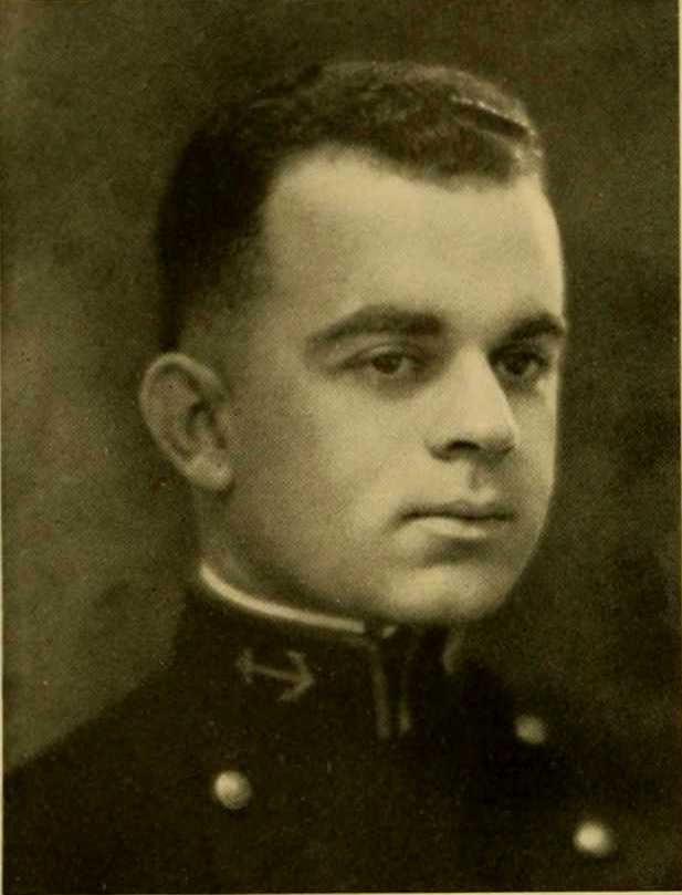 Photo of Midshipman Henry Frederick Garcia in the yearbook of the United States Naval Academy. (U.S. Navy)