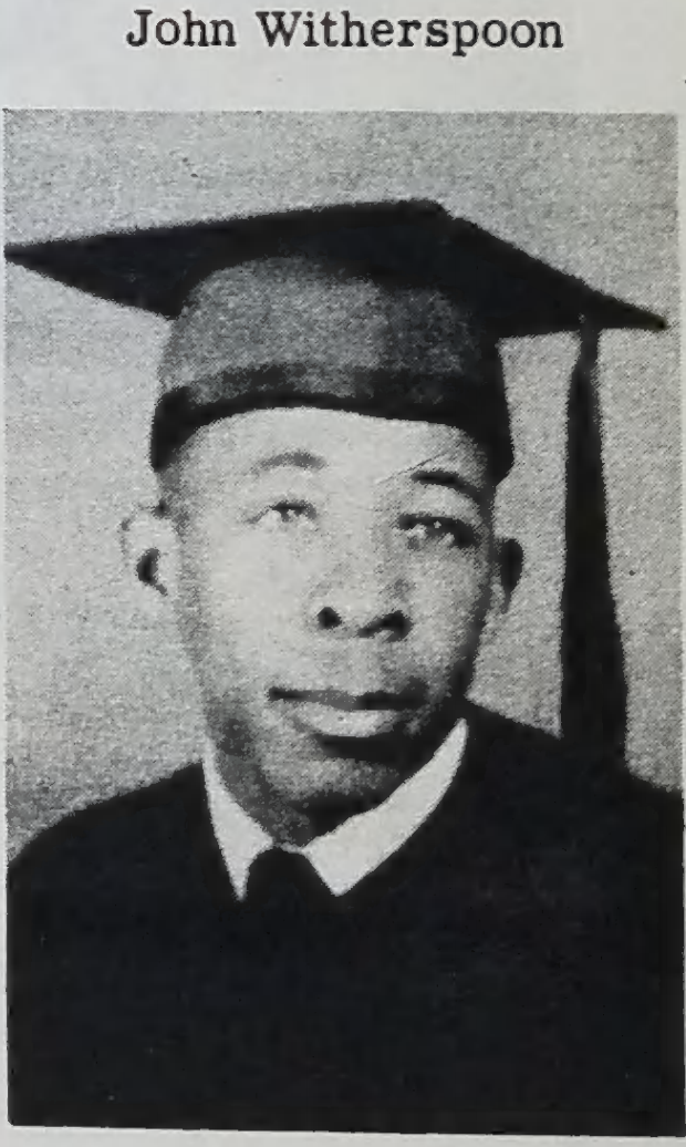 John Gordon Witherspoon graduation yearbook photo from Freedman High School in Lenoir, N.C. (Courtesy of the Witherspoon family)