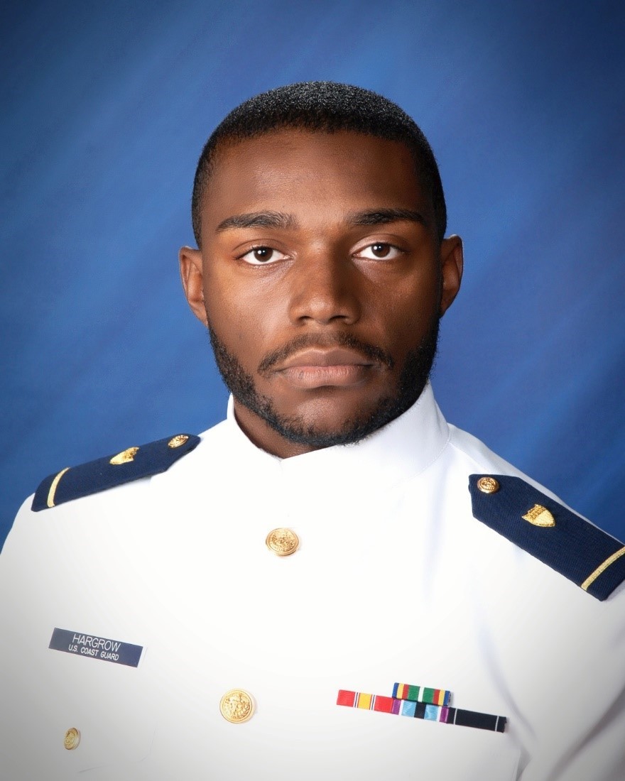 First Class Cadet Khalfani Hargrow was awarded the Black Engineer of the Year Awards (BEYA) Student Leadership Award at the 2022 (BEYA) Global Competitiveness Conference in Washington, D.C. Hargrow is currently majoring in electrical engineering at the U.S. Coast Guard Academy.  