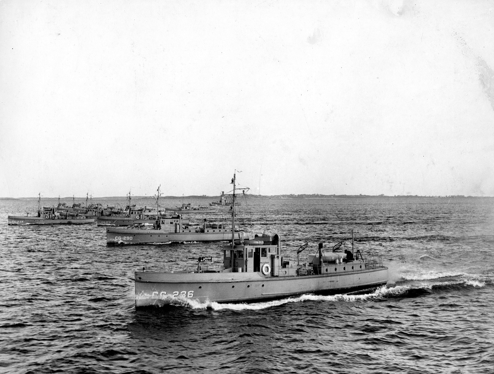 Chief Commissaryman Robert Manges’s first assignment as a cook was a 75-foot “Six bitter” patrol boat out of Morehead City, North Carolina. (U.S. Coast Guard)