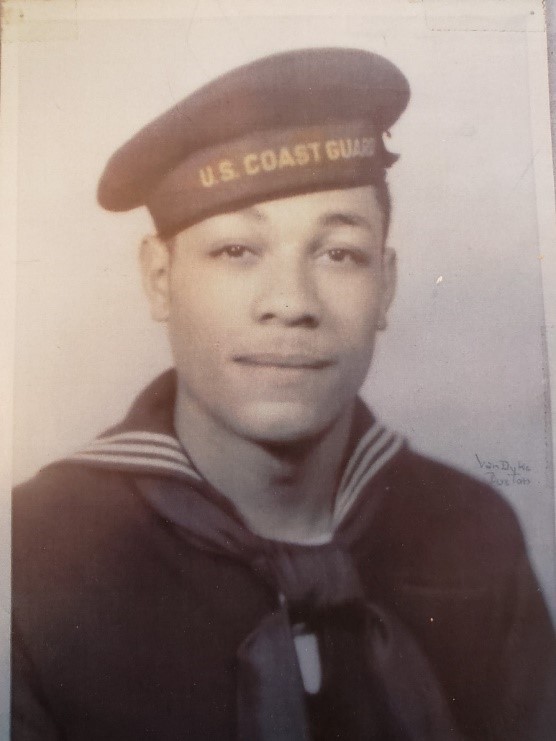 A 1942 colorized photograph of Seaman Robert E. Thompson. (Courtesy of Robert E. Thompson)