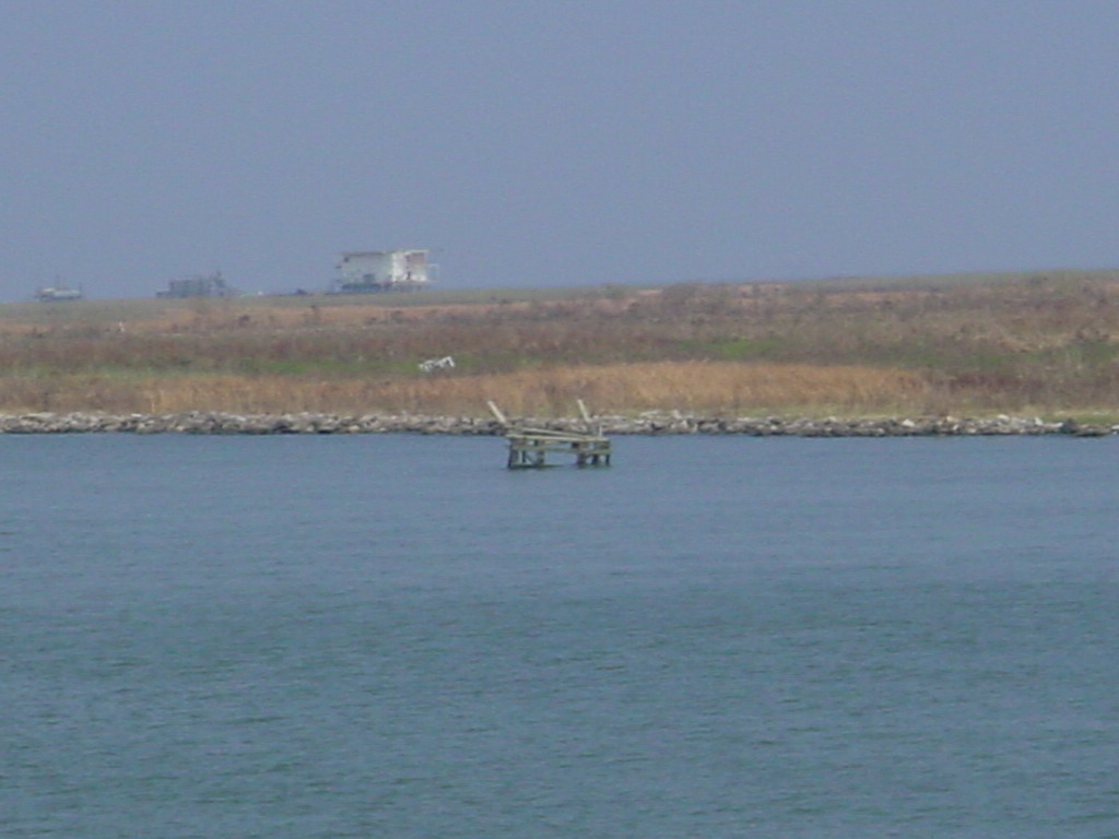 One of countless destroyed aids-to-navigation on the Lower Mississippi River shipping channel. (U.S. Coast Guard)