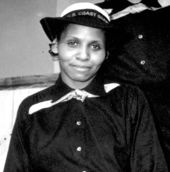 6.	Newly enlisted YN3 Olivia Hooker, who later became a distinguished professor at Fordham University. (U.S. Coast Guard)