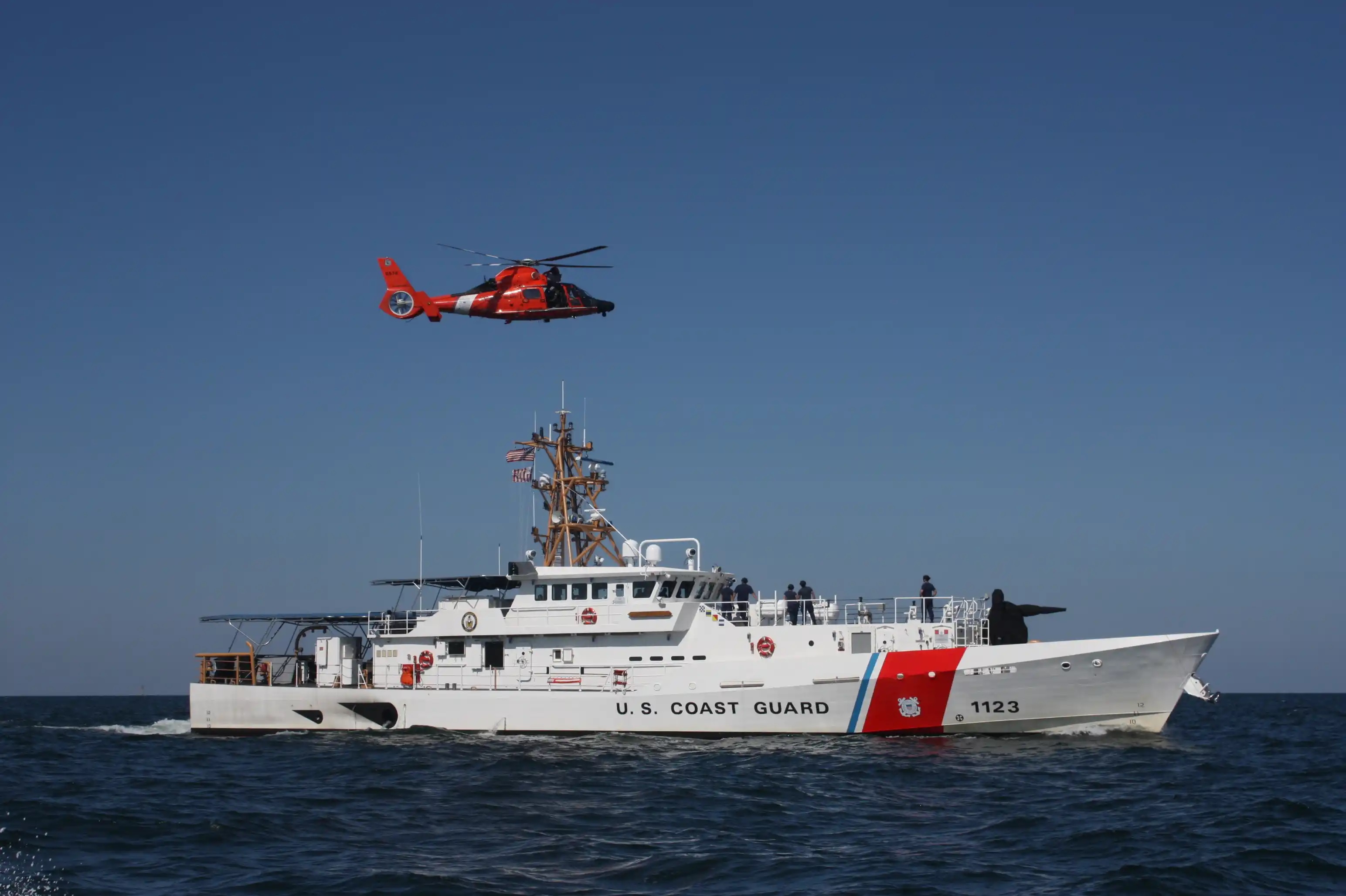 Fast Response Cutter Benjamin Dailey named in honor of Keeper Dailey. The distinguished cutter was later lost to a shipboard fire. (U.S. Coast Guard)