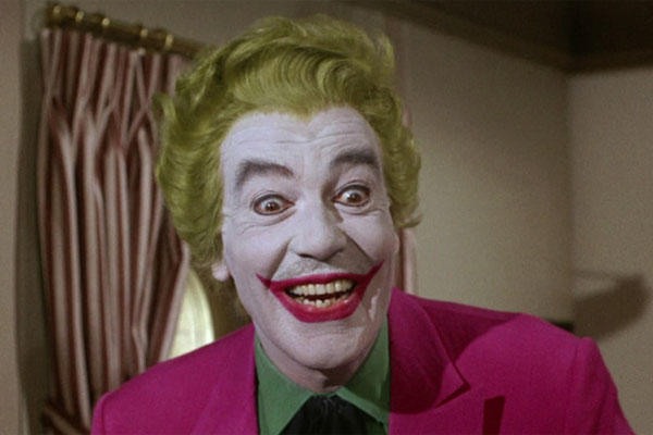 The original “Joker,” made famous by Cesar Romero on the 1960s television series “Batman.” (Military.com)