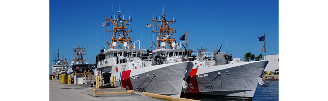 Rear Adm. Mark Fedor, the Director, Joint Interagency Task Force-South (JIATF-S) joined the Coast Guard Cutter Thetis (WMEC 910) crew on the flight deck in Key West for their Eight Bells Ceremony. Rear Adm. Mark Fedor, the Director, Joint Interagency Task Force-South (JIATF-S) joined the Coast Guard Cutter Thetis (WMEC 910) crew on the flight deck in Key West for their Eight Bells Ceremony.