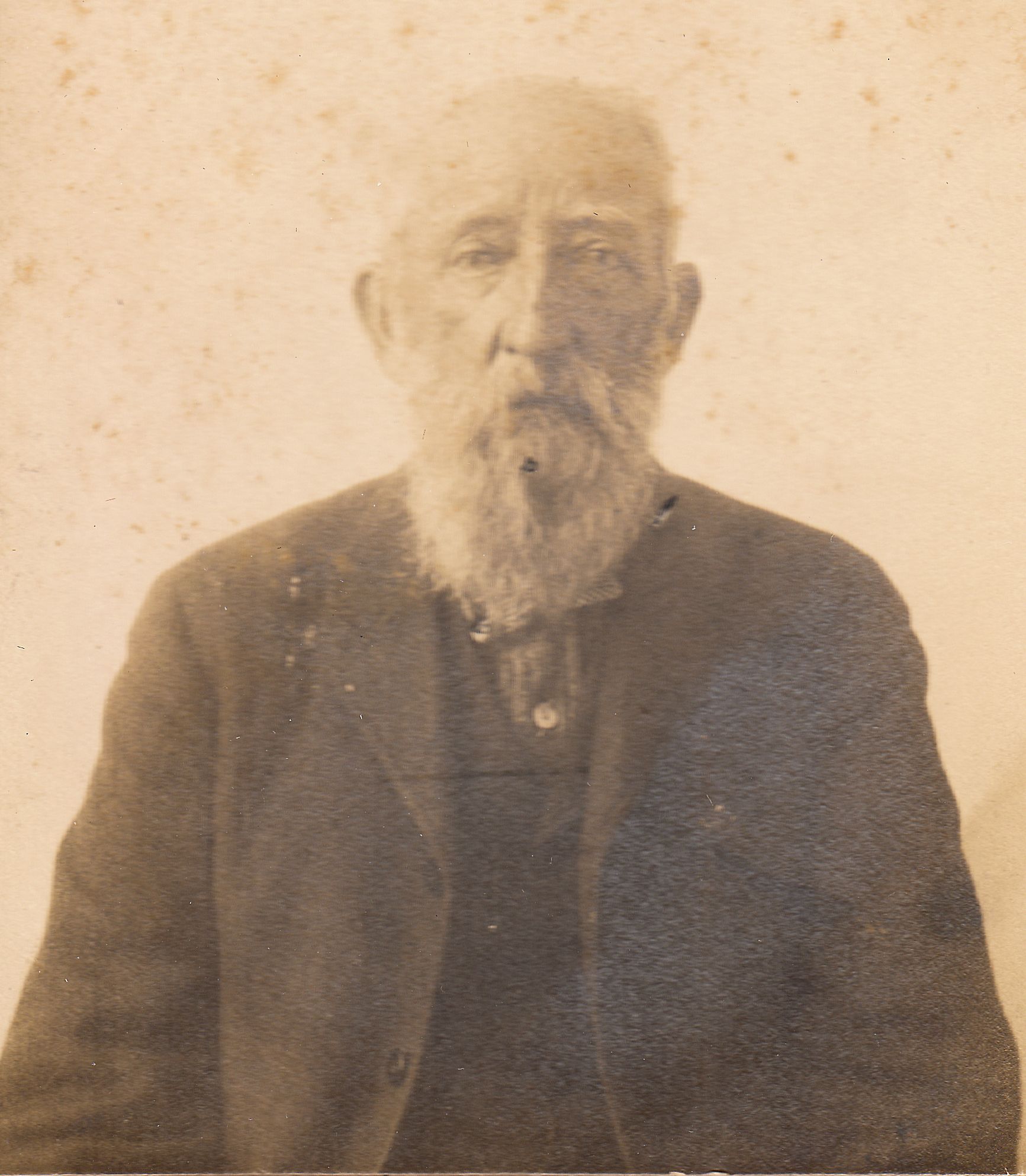 1.	Rare vintage photograph of William Chadwick, heroic Gold Lifesaving Medal keeper of the Green Island Lifesaving Station, after his retirement from active service. 
